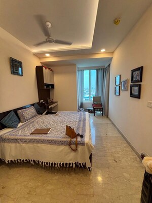 Bedroom in 4 BHK Apartment at Ambience Tivertone, Sector 50 – for Rent