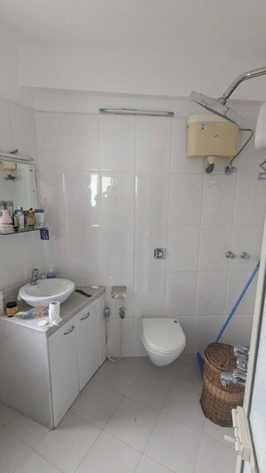Bathroom in 1 BHK Apartment at Pearl Haven, Bandra West – for Rent