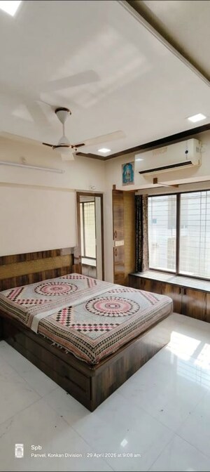 Bedroom in 3 BHK Apartment at Maitri Ocean, Kharghar – for Sale