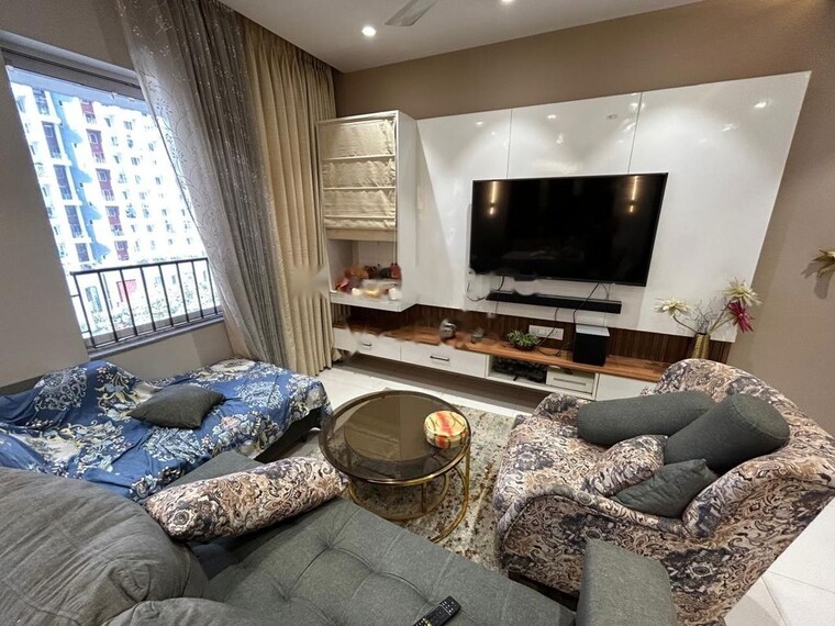 Living Room, godrej-24x7 2 Bedroom 1092 Sq.Ft. Apartment In Hinjewadi Pune 10555046