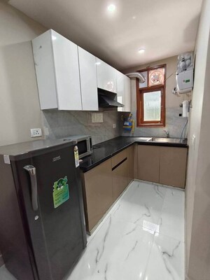 Kitchen in 1 BHK Builder Floor at Saket – for Rent
