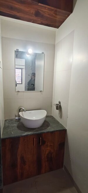 Bathroom in 2 BHK Apartment at Puranik City, Kasarvadavali – for Rent