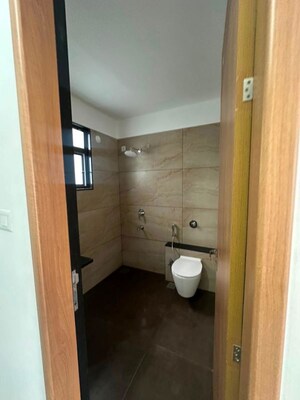 Bathroom in 3 BHK Apartment at Majestique Signature Towers, Balewadi – for Rent