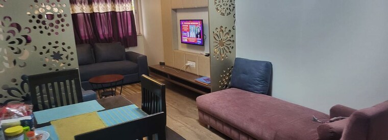 Living Room, orange-titanium-rajshree 2 Bedroom 850 Sq.Ft. Apartment In Santacruz West Mumbai 10555124