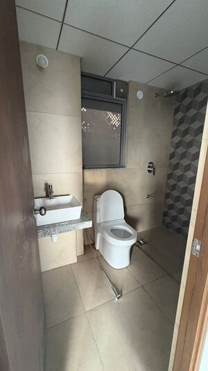 Bathroom in 2 BHK Apartment at Kalpataru Paramount A, Thane West – for Rent