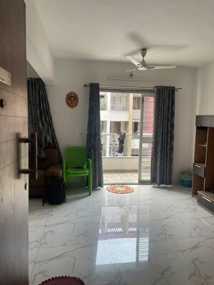 Living Room in 2 BHK Apartment at Anshul Casa, Wakad – for Rent