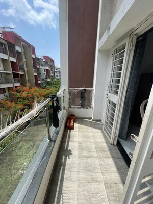 Balcony in 2 BHK Apartment at Anshul Casa, Wakad – for Rent