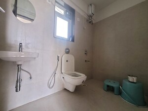 Bathroom in 1 BHK Apartment at Puranik City Reserva, Ghodbunder Road – for Rent