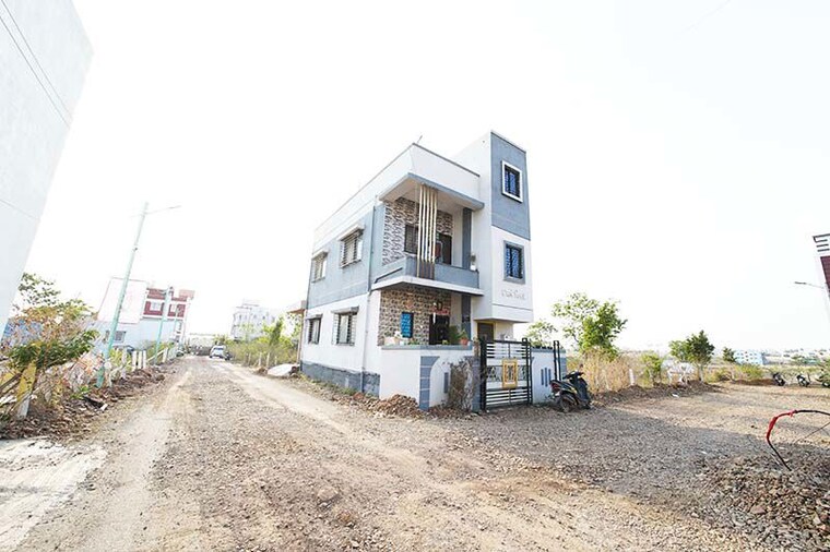 Exterior View, lohgaon 3 Bedroom 1292 Sq.Ft. Independent House In Lohgaon Pune 10555105