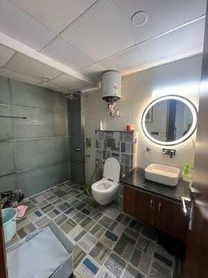 Bathroom in 1 RK Builder Floor at Sector 55 – for Rent