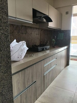 Kitchen in 2 BHK Apartment at Sheth Vasant Oasis, Andheri East – for Rent