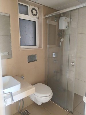 Bathroom in 2 BHK Apartment at Sheth Vasant Oasis, Andheri East – for Rent