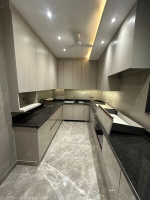 Kitchen in 4 BHK Builder Floor at New Rajinder Nagar – for Sale