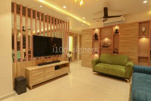 Living Room in 4 BHK Apartment at Chandrarang Wisdom Park, Balewadi – for Rent