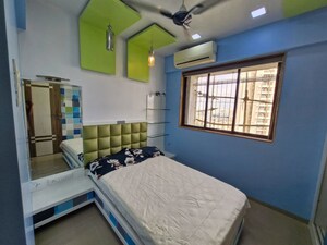 Bedroom in 2 BHK Apartment at Puranik Hometown, Ghodbunder Road – for Rent