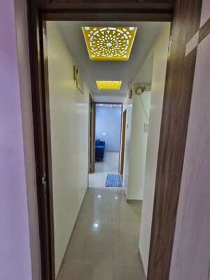 Building Lobby in 2 BHK Apartment at Puranik Hometown, Ghodbunder Road – for Rent