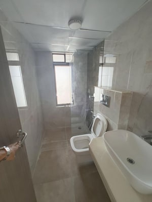 Bathroom in 3 BHK Apartment at Mahindra Vicino, Andheri East – for Rent