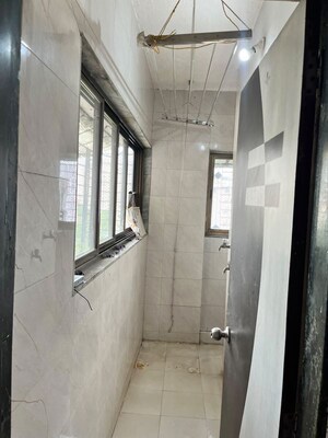 Building Lobby in 2 BHK Apartment at Nakshatra Galaxy, Majiwada – for Rent
