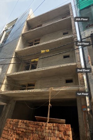 3 BHK Builder Floor – Exterior View View at Kakrola - for Sale