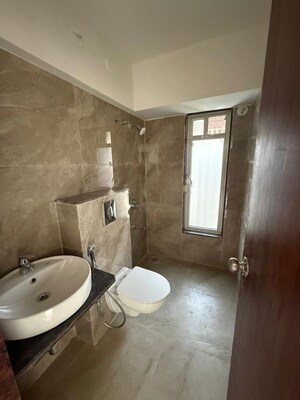 Bathroom in 1 BHK Apartment at Transcon Triumph Tower, Andheri West – for Rent