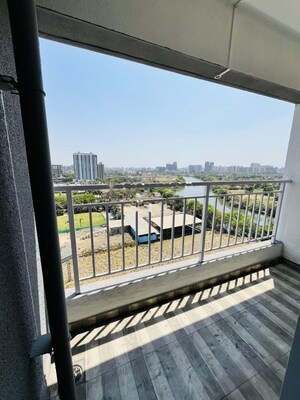 Balcony in 2 BHK Apartment at Saheel Itrend Waterfront, Ravet – for Rent