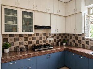 Kitchen in 3 BHK Apartment at High End Paradise II, Raj Nagar Extension – for Sale
