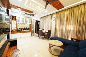 Living Room in 2 BHK Apartment at Hinjewadi – for Sale