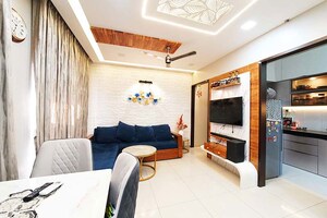 Living Room in 2 BHK Apartment at Hinjewadi – for Sale
