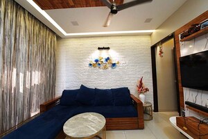 Living Room in 2 BHK Apartment at Hinjewadi – for Sale