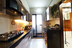 Kitchen in 2 BHK Apartment at Hinjewadi – for Sale
