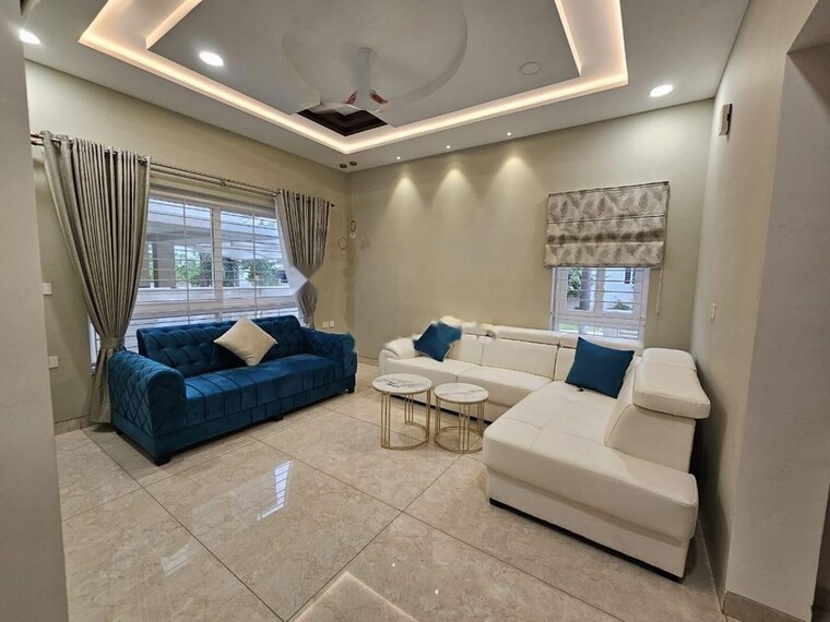Living Room, muppas-indraprastha 3 Bedroom 4100 Sq.Ft. Apartment In Tellapur Hyderabad 10555285