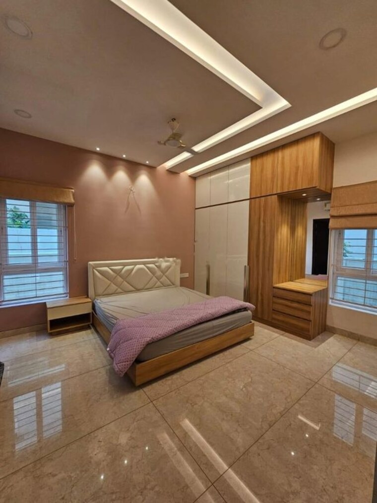 Living Room, muppas-indraprastha 3 Bedroom 4100 Sq.Ft. Apartment In Tellapur Hyderabad 10555285