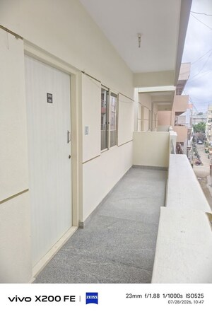 Balcony in 1 BHK Builder Floor at Sri Sri Homes CV Raman Nagar, Cv Raman Nagar – for Rent