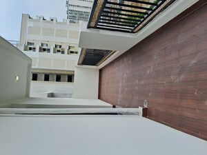 Balcony in 3.5 BHK Apartment at JKG Palm Resort, Raj Nagar Extension – for Rent
