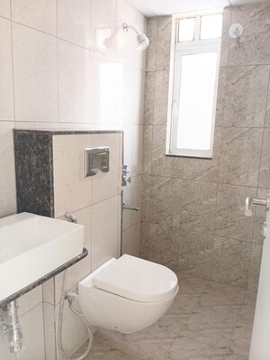 Bathroom in 3 BHK Apartment at Godrej Green Cove, Mahalunge – for Rent