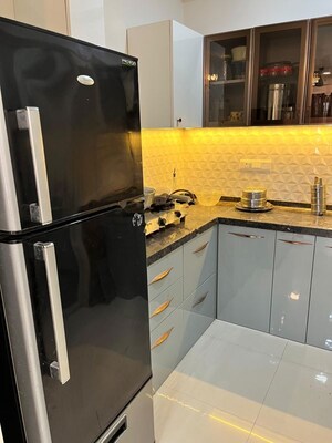 Kitchen in 3 BHK Apartment at Godrej Green Cove, Mahalunge – for Rent
