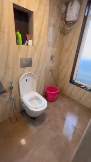 Bathroom in 2 BHK Apartment at Lodha Amara, Kolshet Road – for Rent