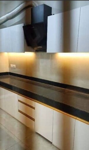 Kitchen in 3 BHK Apartment at Experion Capital, Gomti Nagar – for Rent