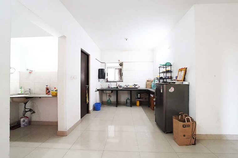 Living Room, magarpatta city 3 Bedroom 1100 Sq.Ft. Apartment In Magarpatta City Pune 10555397