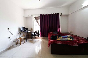 Living Room in 3 BHK Apartment at Magarpatta City – for Sale