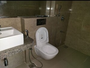 Bathroom in 1.5 BHK Apartment at Sunteck Avenue 2, Goregaon West – for Rent