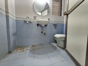 Bathroom in 2 BHK Apartment at Neelkanth Greens, Manpada – for Rent