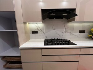 Kitchen in 3.5 BHK Apartment at Raj One Good Earth, Sector 71 – for Rent