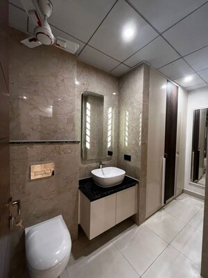 Bathroom in 3.5 BHK Apartment at Raj One Good Earth, Sector 71 – for Rent