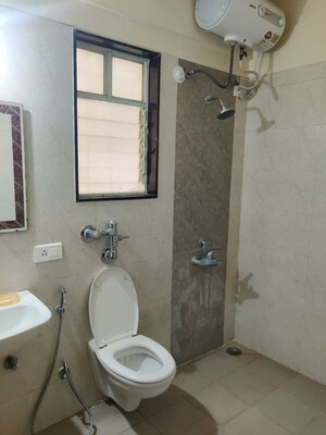 Bathroom in 2 BHK Apartment at Nyati Equatorial, Bavdhan – for Rent
