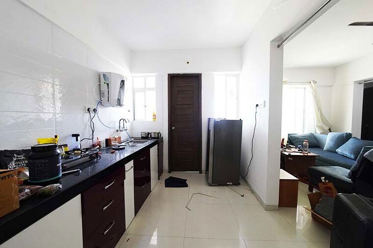 Kitchen, mahalunge 2 Bedroom 710 Sq.Ft. Apartment In Mahalunge Pune 10555484