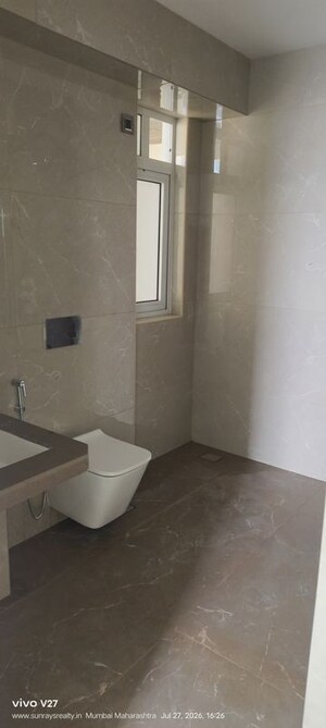Bathroom in 3 BHK Apartment at Marathon Monte South, Byculla West – for Rent