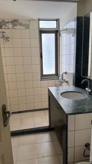 Bathroom in 3 BHK Builder Floor at Palam Vihar Residents Association, Palam Vihar – for Rent