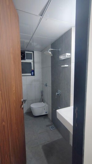 Bathroom in 2 BHK Apartment at Godrej Green Vistas, Mahalunge – for Rent
