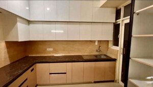 Kitchen in 3 BHK Apartment at Gomti Nagar – for Rent